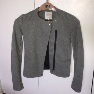 ZARA Trafaluc Gray Biker Blazer